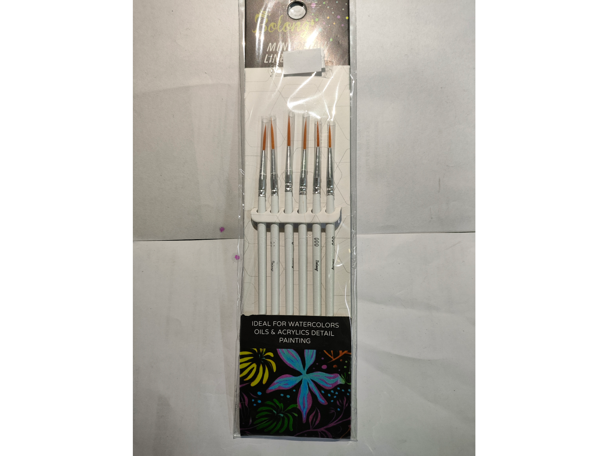 Bolong Pincel x paquete n007