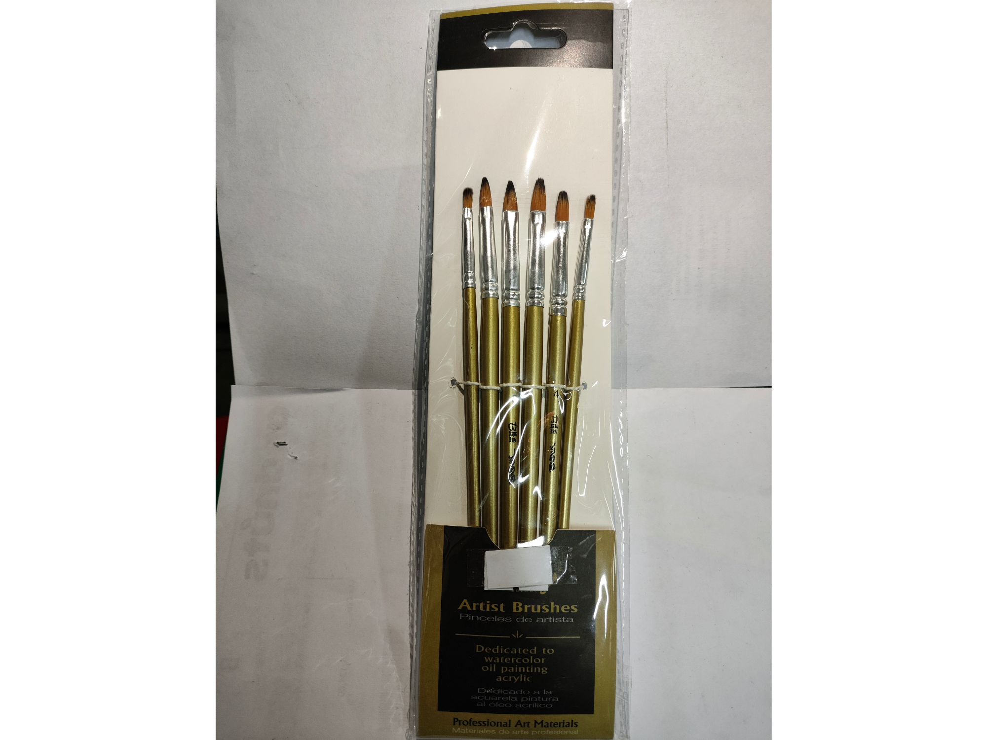 Bolong Pincel x paquete n006