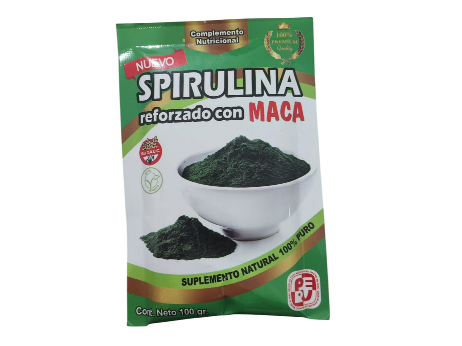 Espirulina + Maca