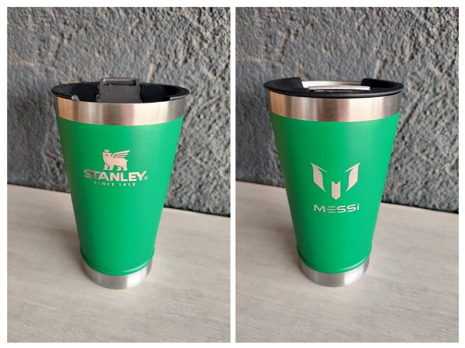 Vaso térmico cervecero Messi