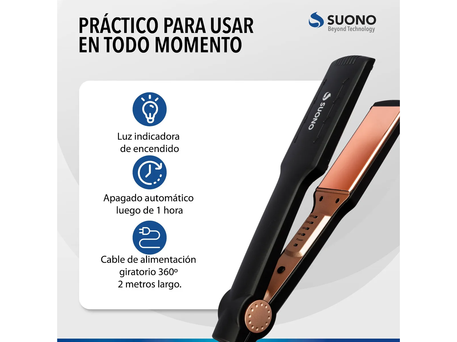 Planchita de pelo Suono