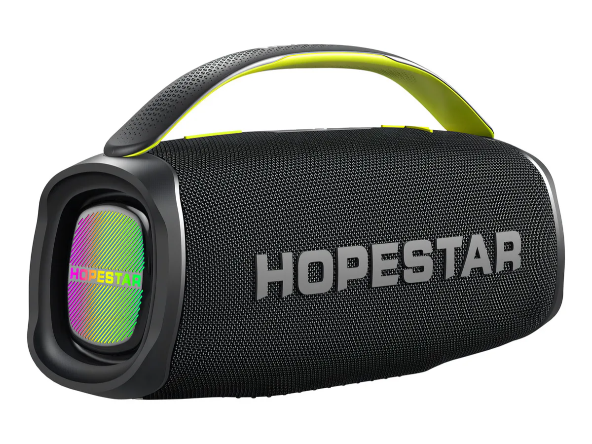 Parlante portátil con micrófono Hopestar A40