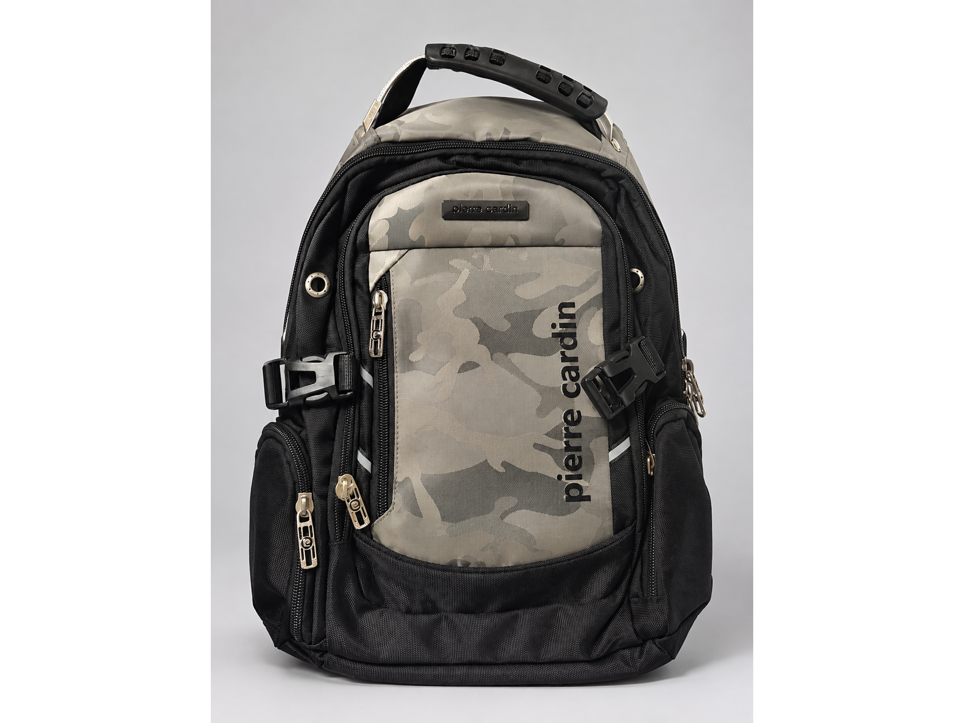 Mochila Urbana y Porta Notebook Camuflada Pierre Cardin