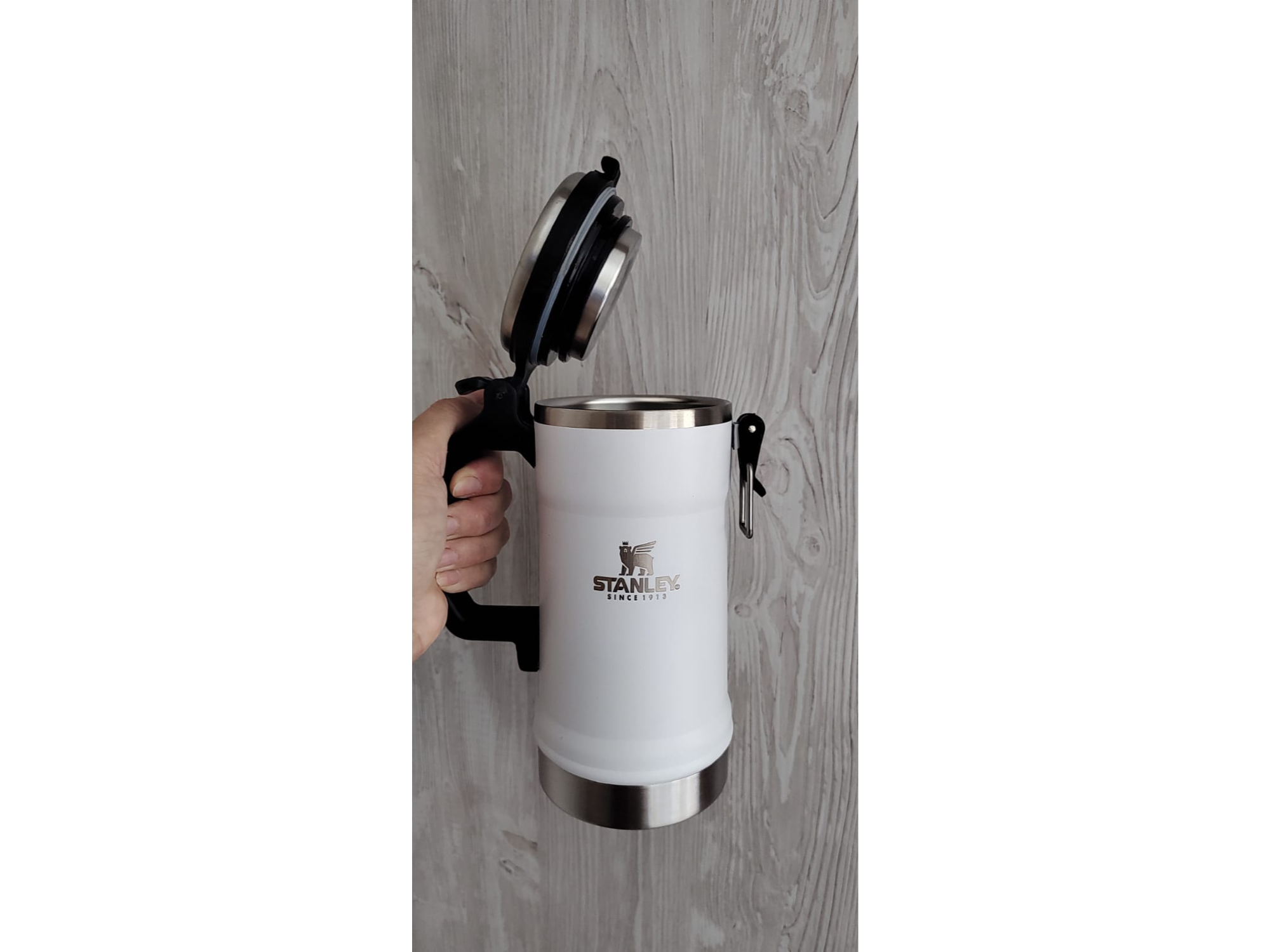 Vaso térmico de acero con tapa 709 ml (Réplica)