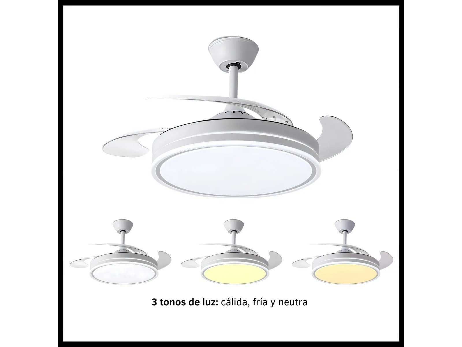 Ventilador de techo retráctil OM