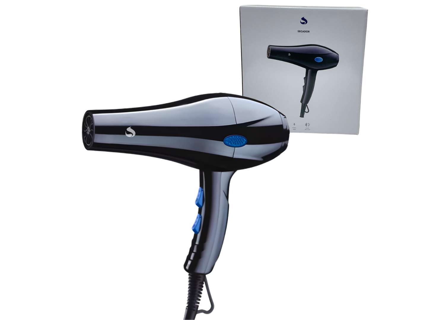 Secador de pelo con difusor