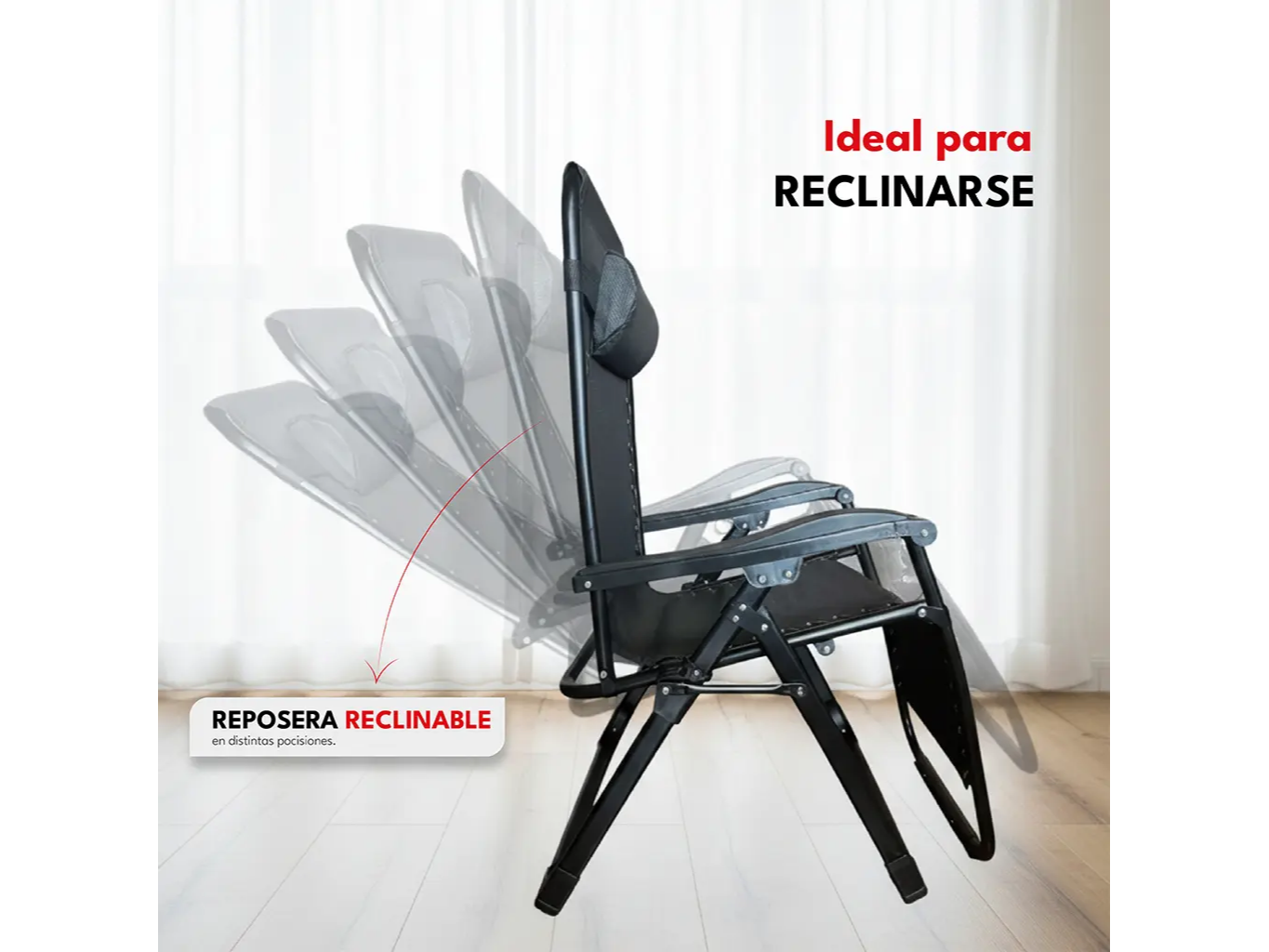 Silla Reposera Gravedad Cero