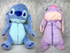 Peluche Stitch con manta
