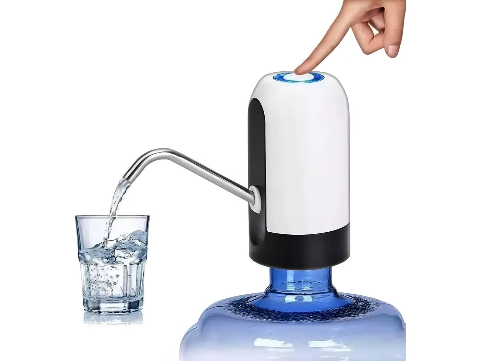 Dispenser de Agua de Bidón USB recargable