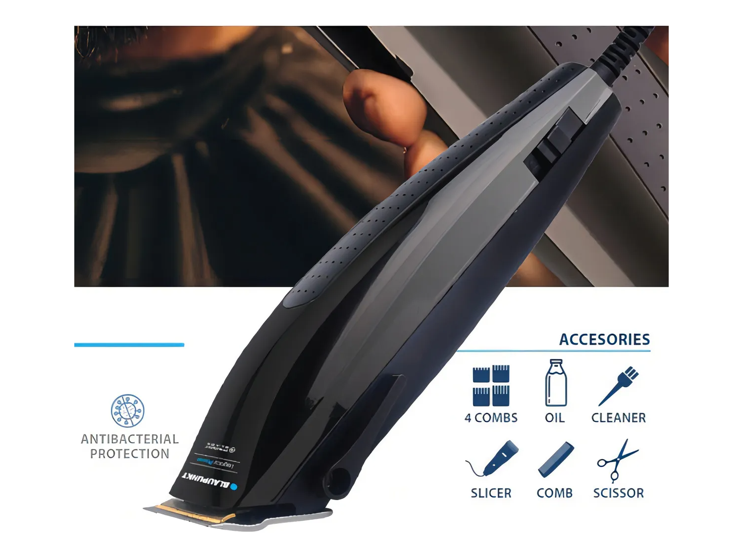 Cortadora pelo y barba Blaupunkt