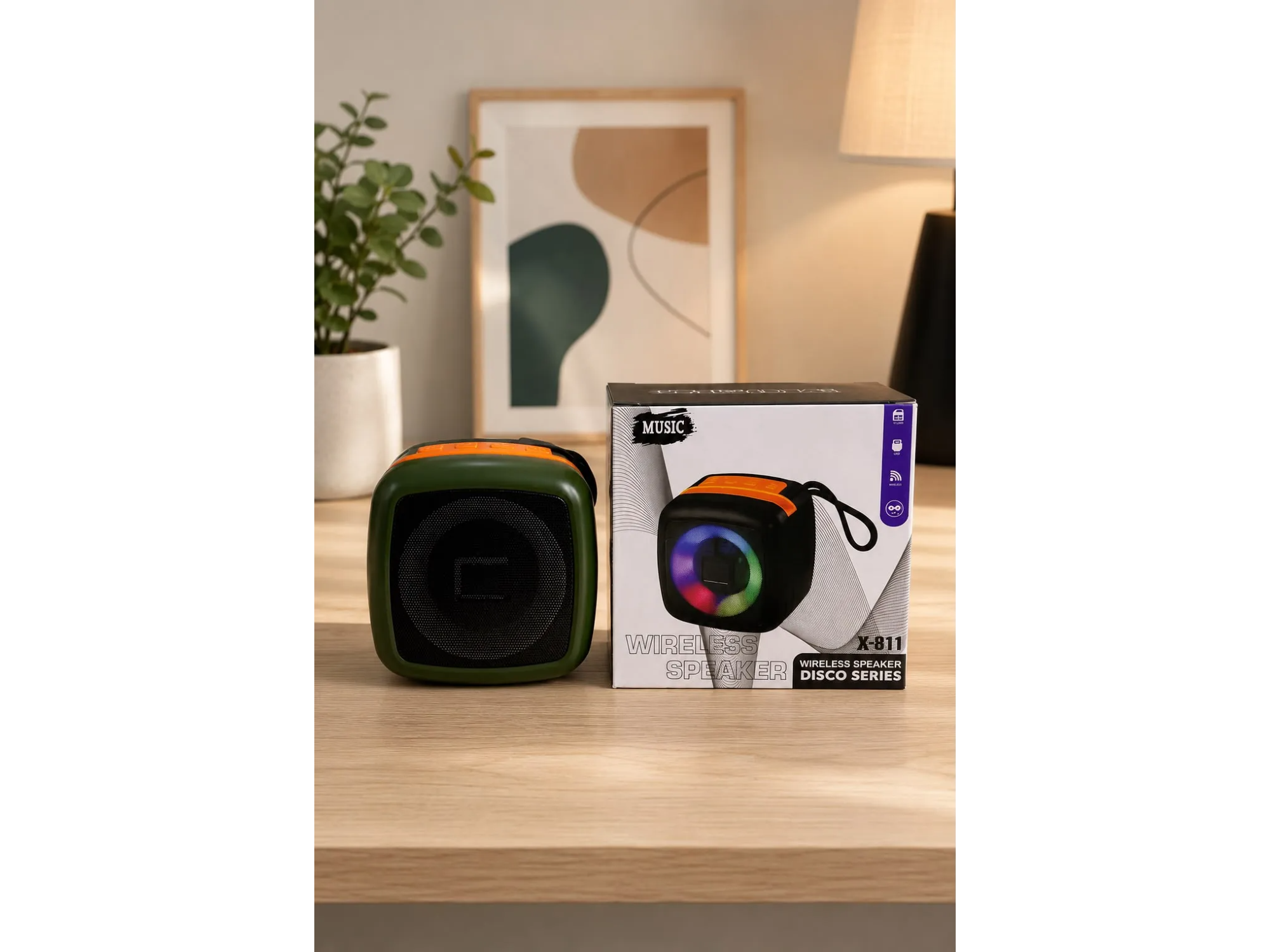 Mini Parlante Portátil Bluetooth