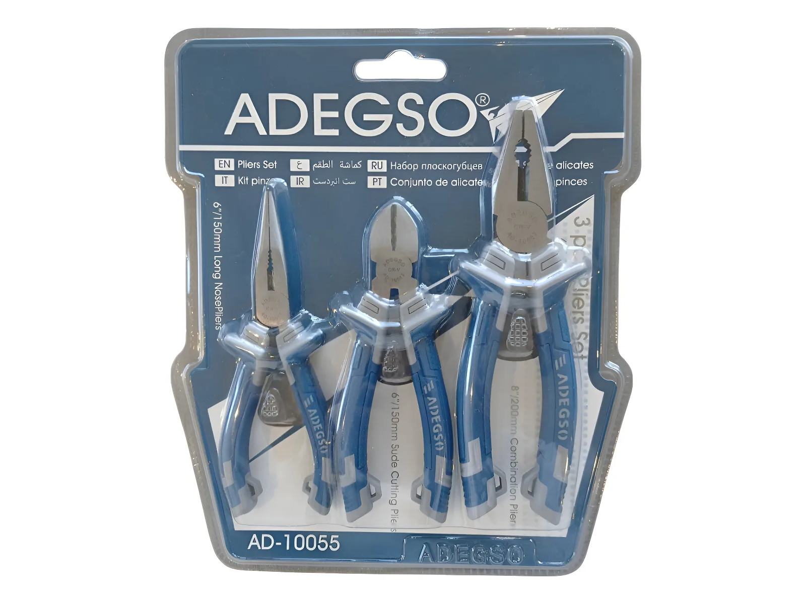 Set de 3 Pinzas Adegso