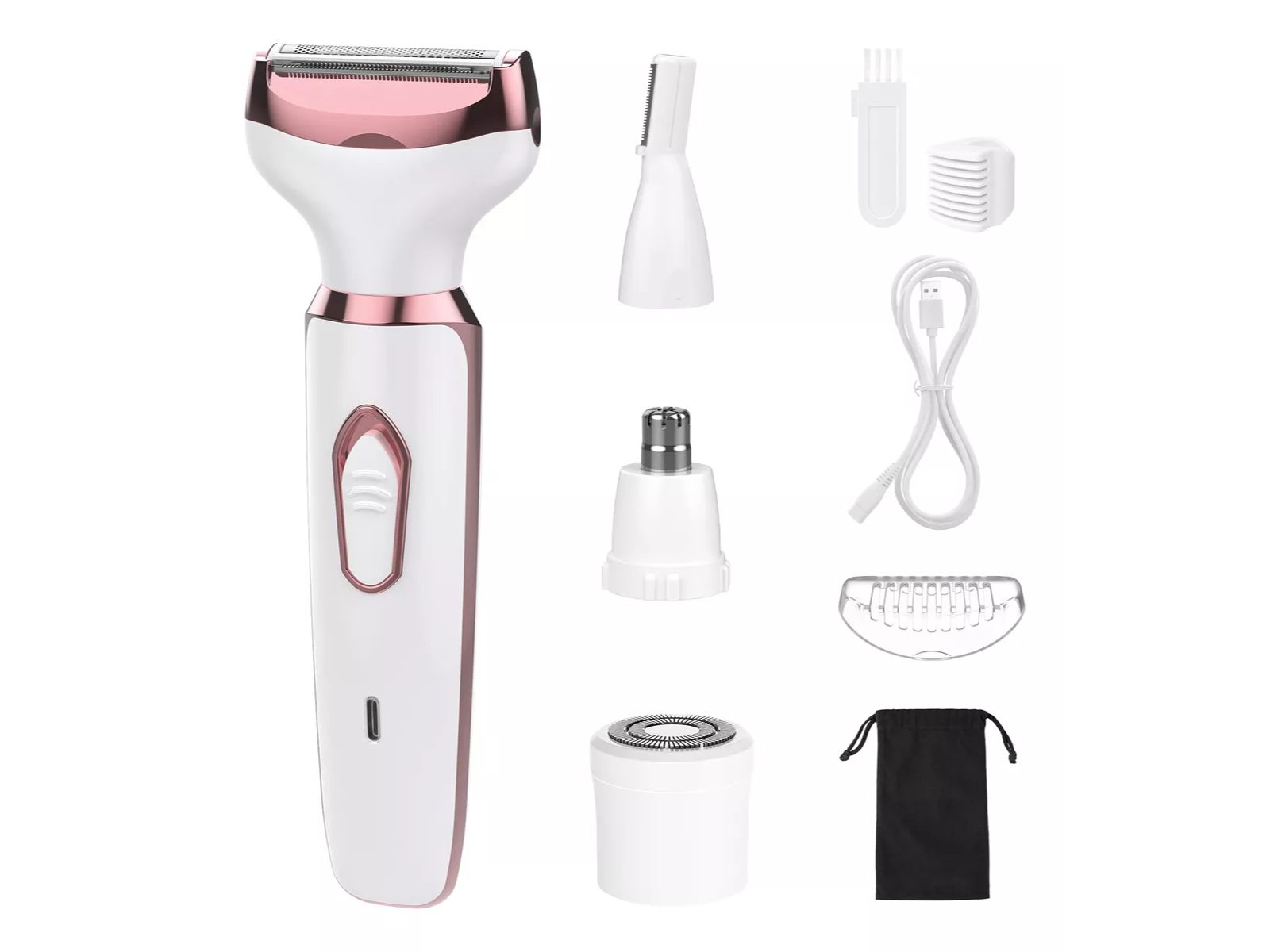 Maquina de afeitar eléctrica 4 en 1 para Mujer