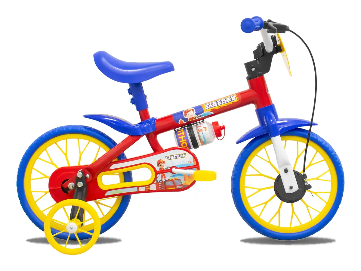 Bicicleta infantil rodado 12 Bombero