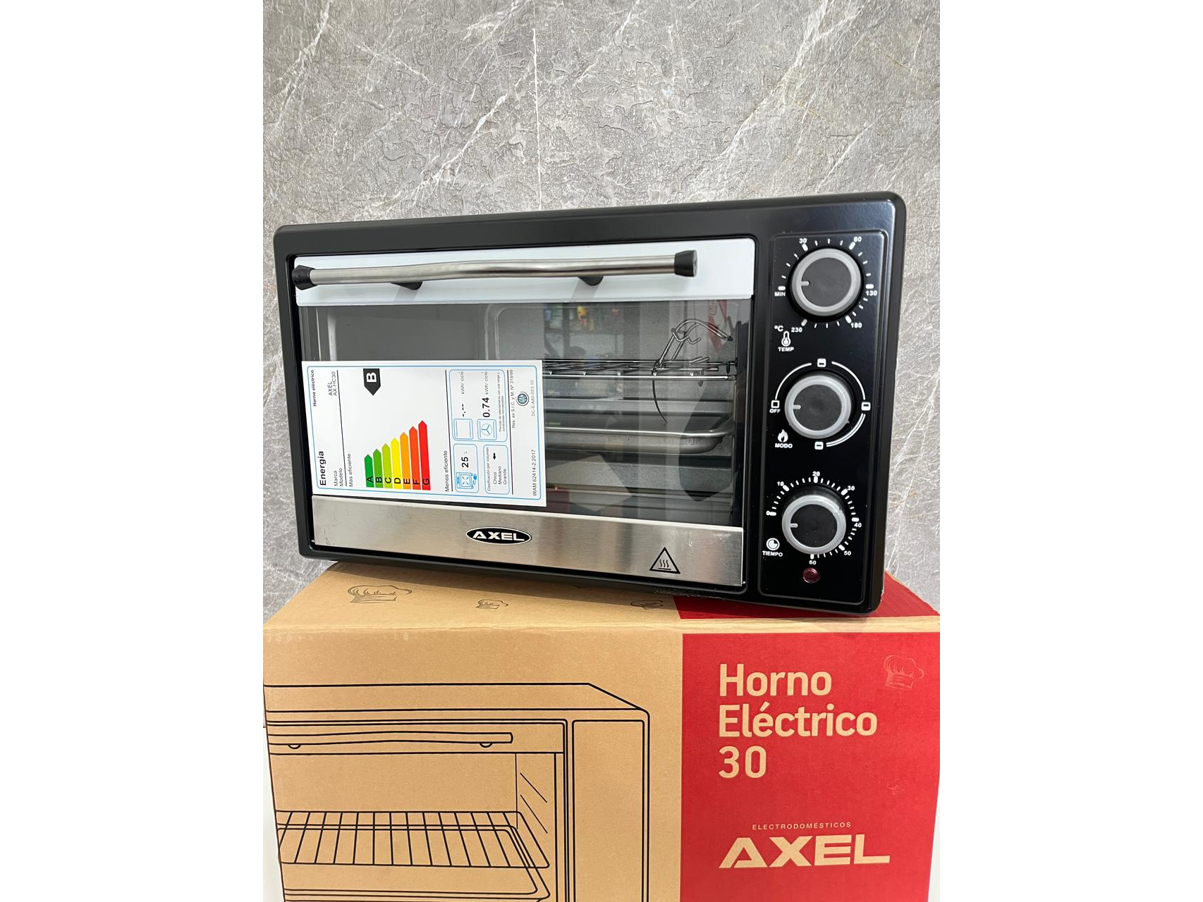 Horno Eléctrico Digital Axel 30 Lts.
