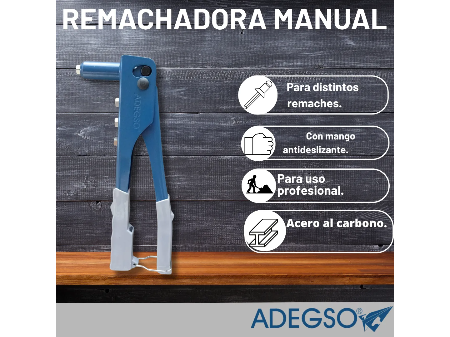 Remachadora Manual ADEGSO