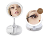 Espejo doble cara con aumento y luz led