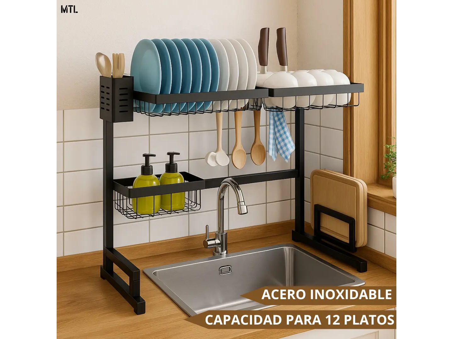 Secaplatos de 65cm