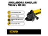Amoladora Angular Konan 115mm 760w