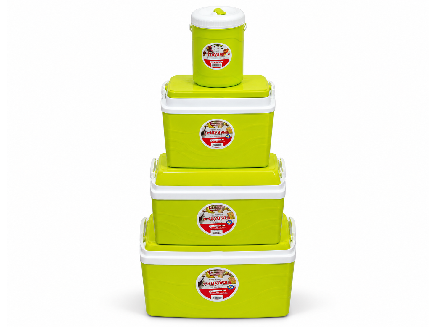 Set Conservadora 34 lts. + 15 lts. + Bidón térmico 2.7 lts. Gemplast