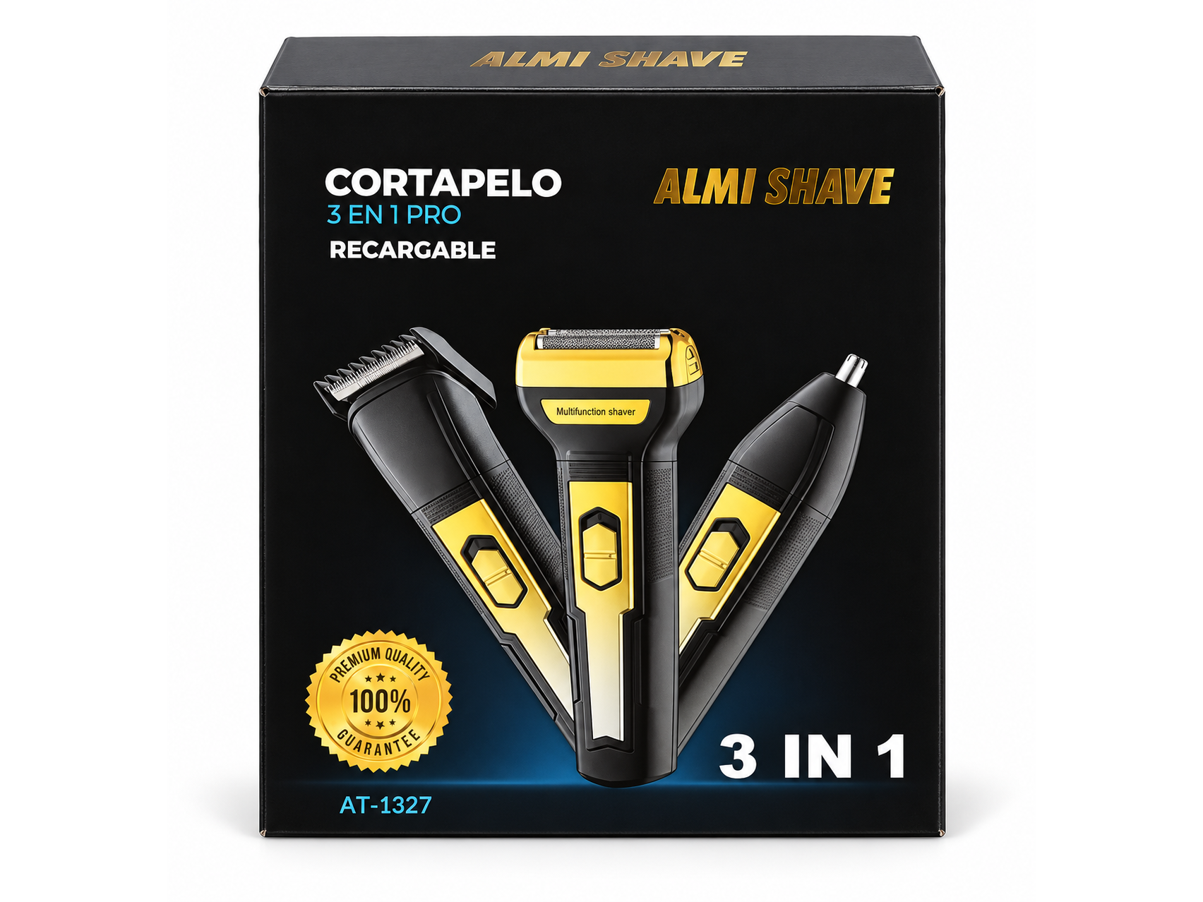 Cortapelo y Afeitadora 3 en 1