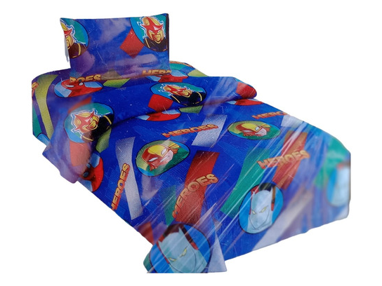 Sábanas Infantiles Marvel 100% Algodón Twin -1 ½ Plazas