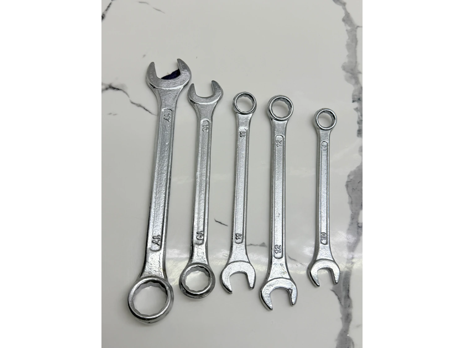 Set de llaves combinadas 5 piezas