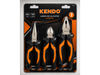Set Pinza Universal + Alicate + Pinza de punta Kendo