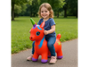 Unicornio Inflable Saltarín de Goma con Luz y Sonido
