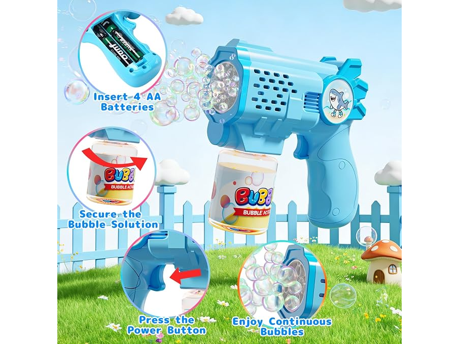 Burbujeros Bubble Gun