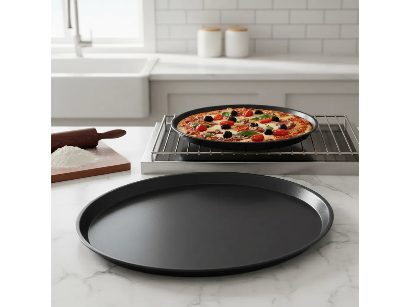 Pizzera Antiadherente 33 cm The Kitchen