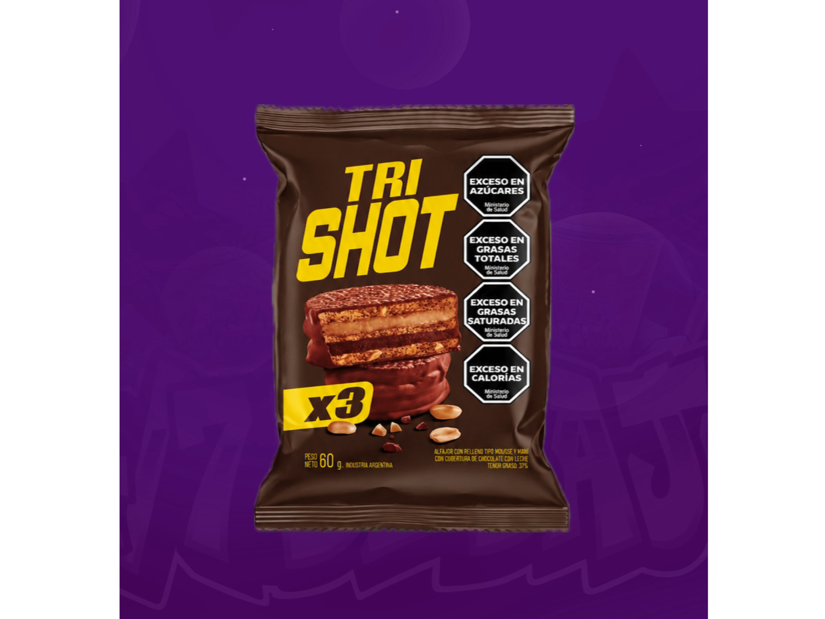 Alfajor Tri Shot