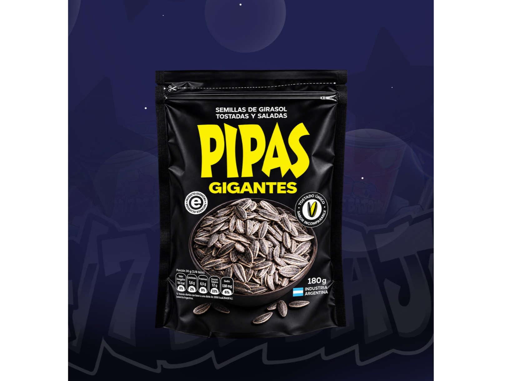 Pipas Gigantes 160g