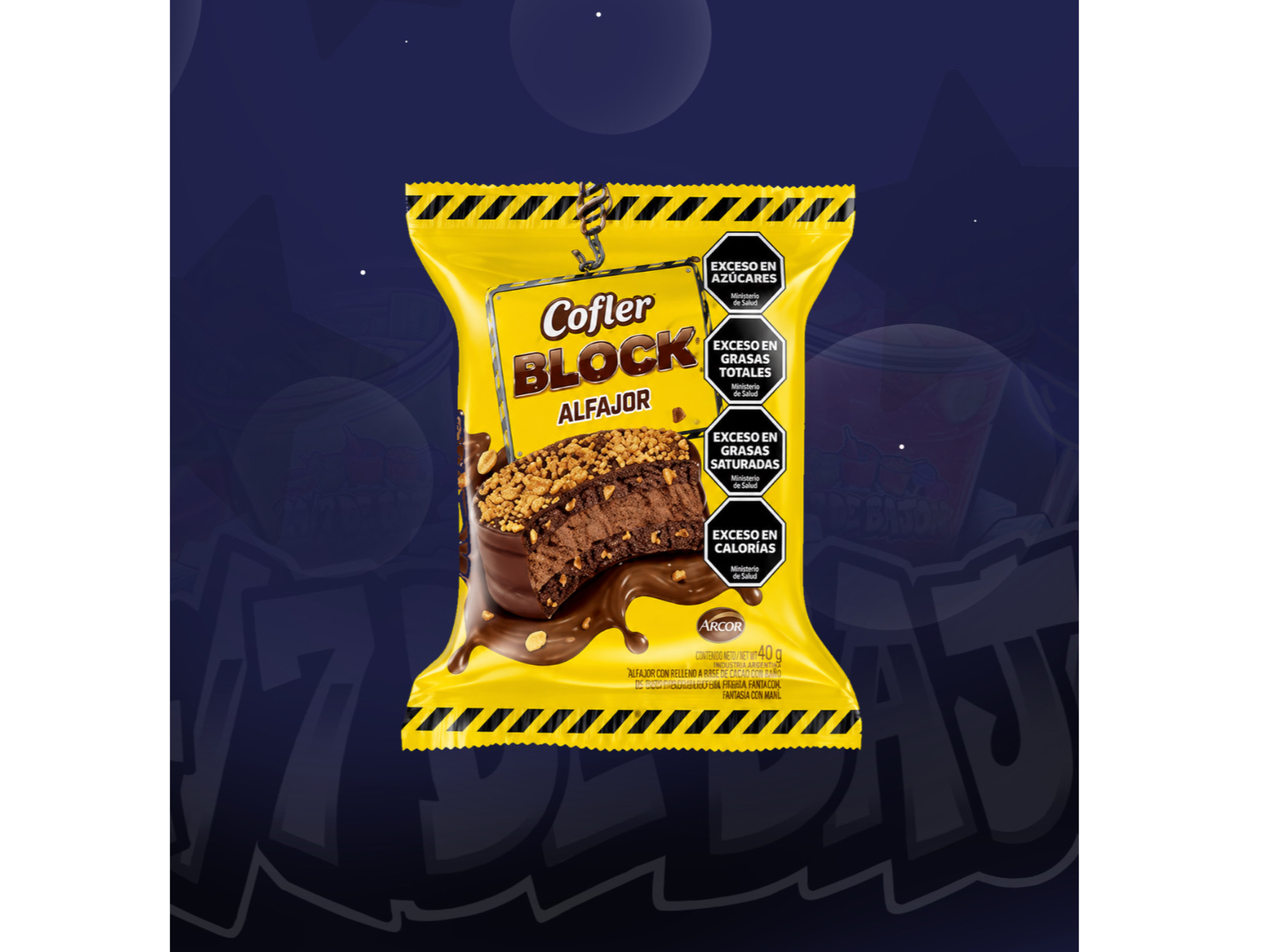 Alfajor Cofler Block Simple