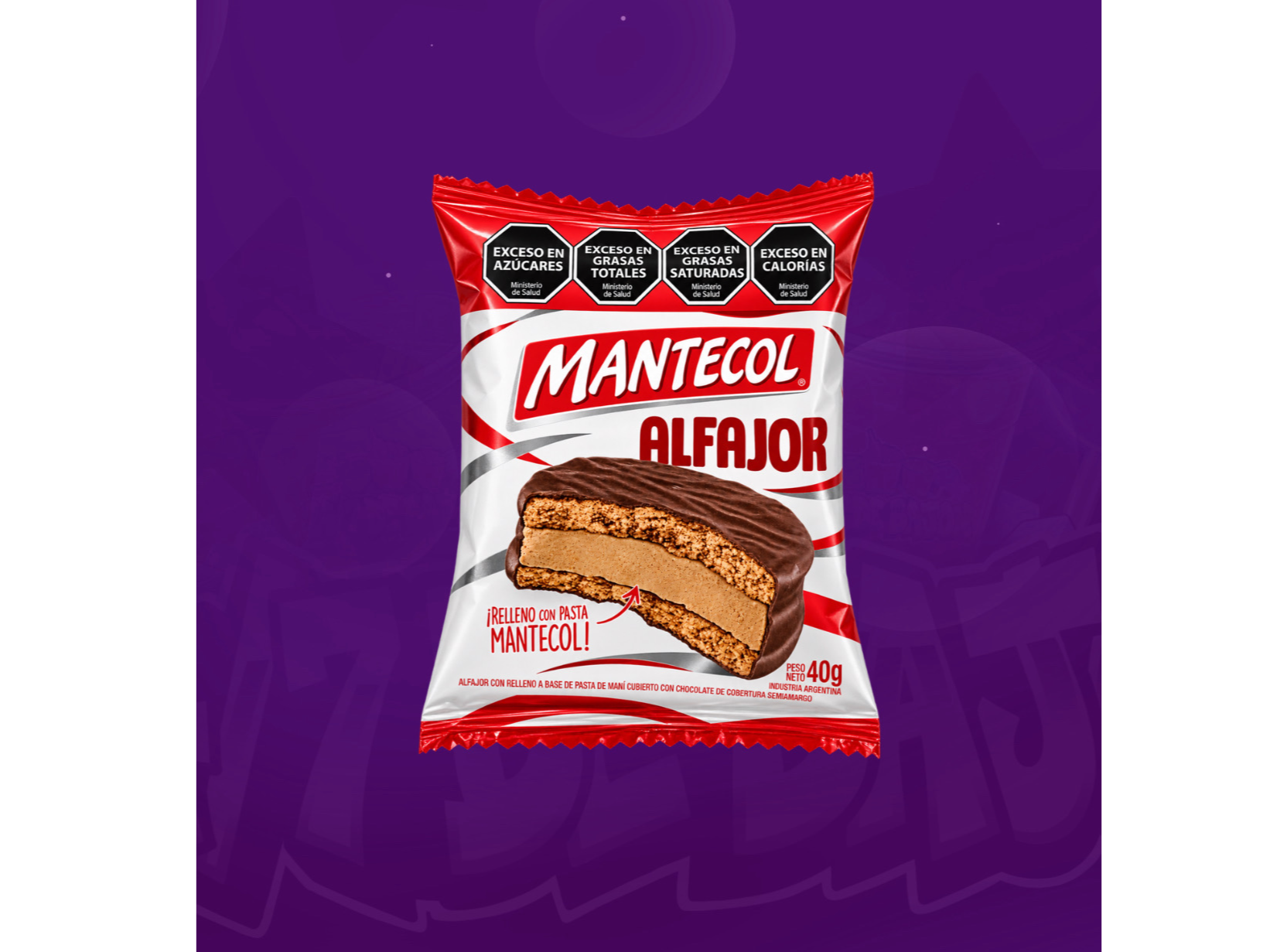 Alfajor Mantecol Simple
