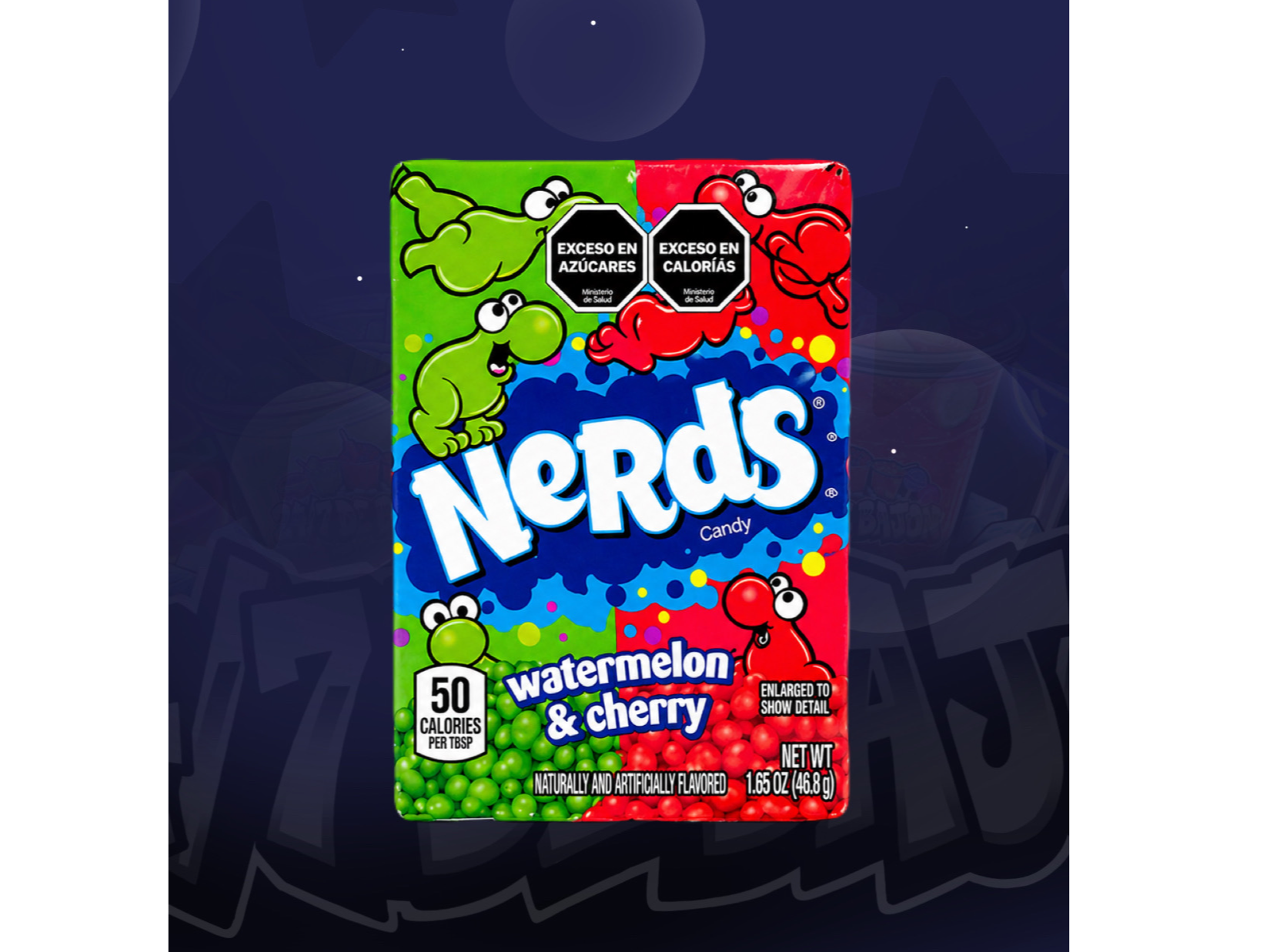 Nerds Watermelon y Cherry