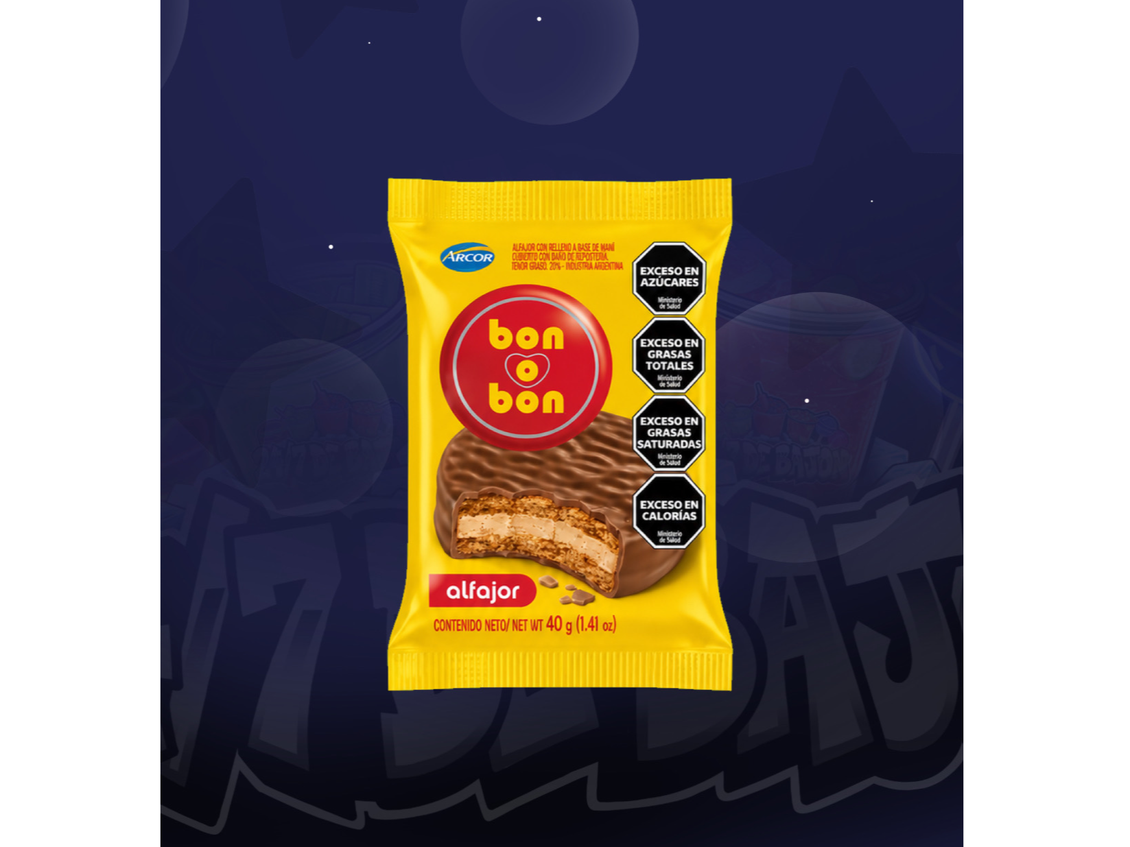 Alfajor Bon o Bon Simple