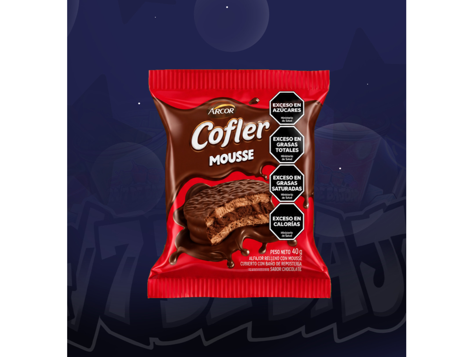 Alfajor Cofler Mousse