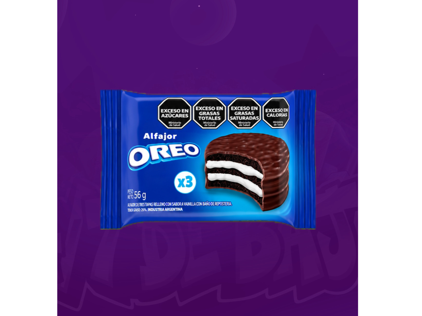 Alfajor Oreo Triple