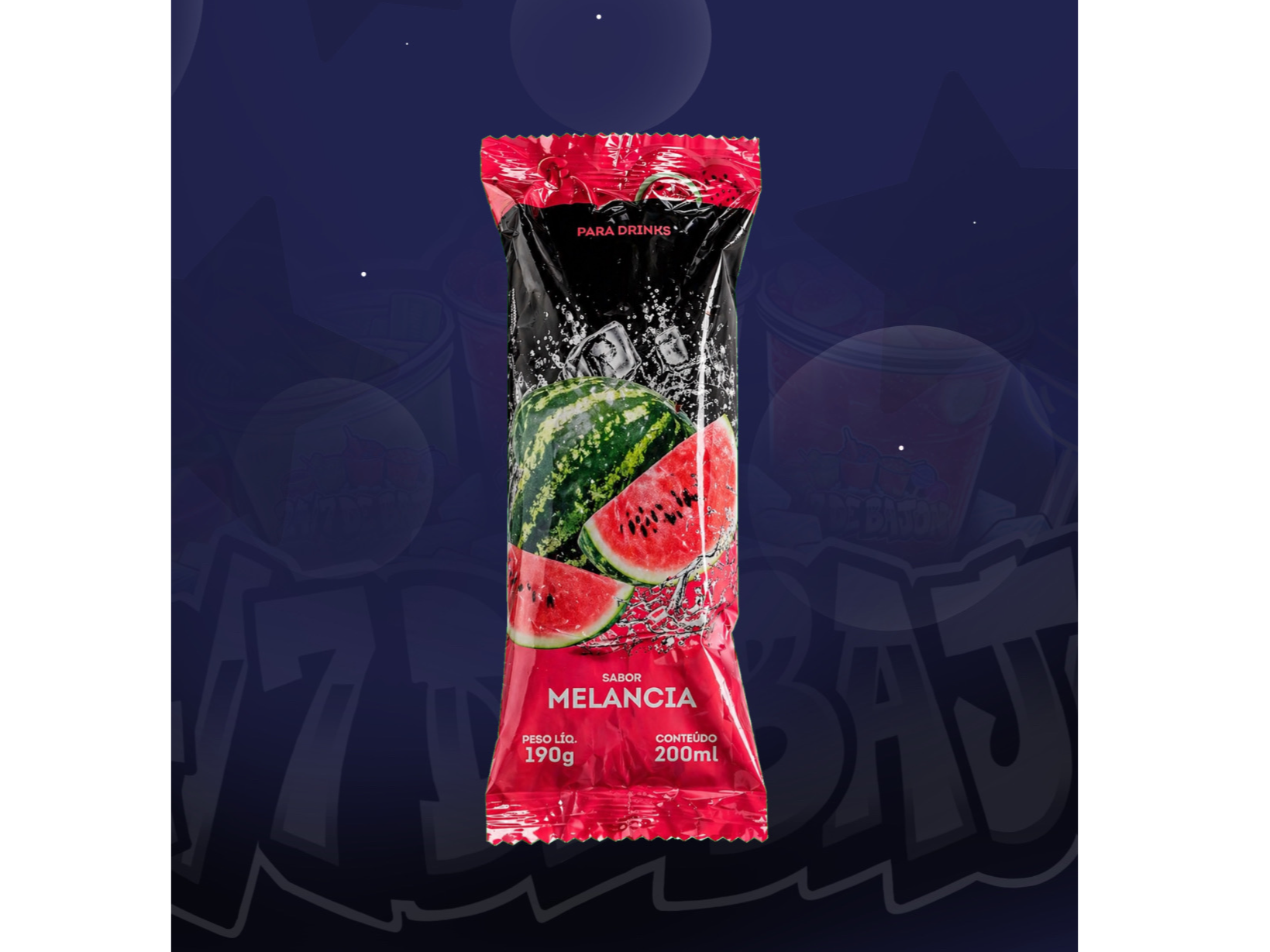 Hielo Saborizado Sandia