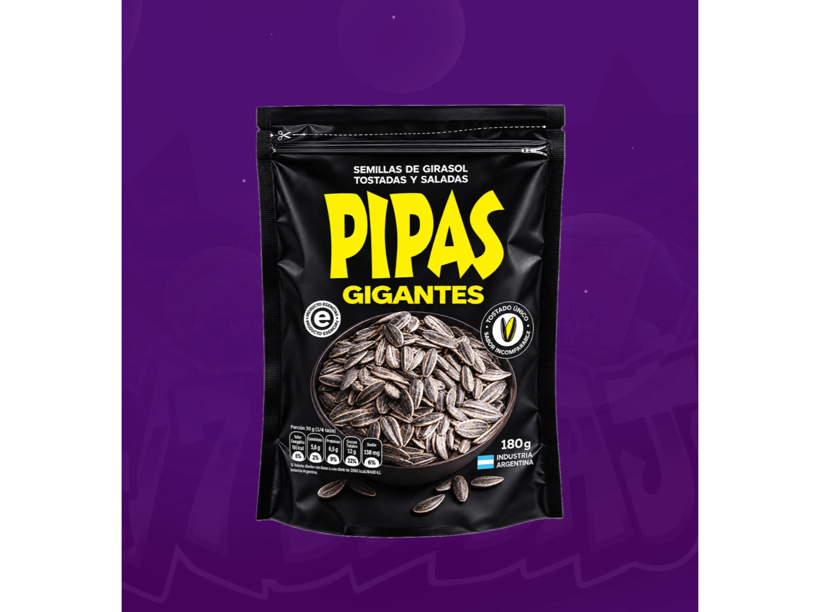 Pipas Gigantes 160gr