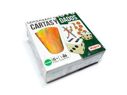 Cartas y dados compacto