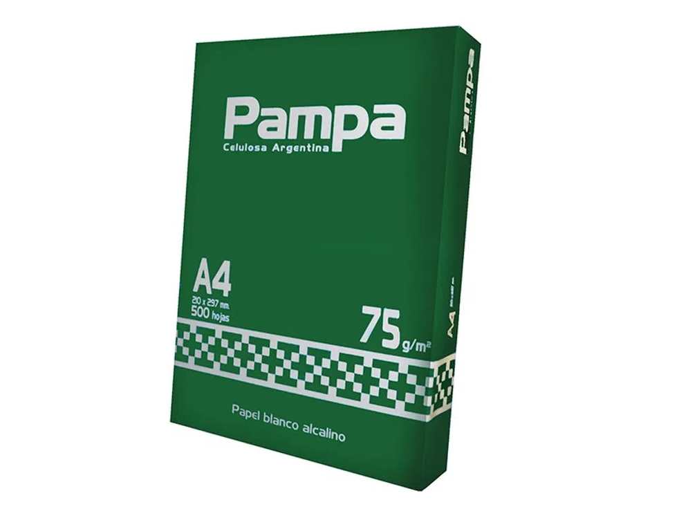 Resma pampa A4 75gr