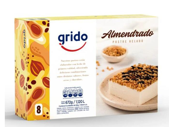 Postre Almendrado