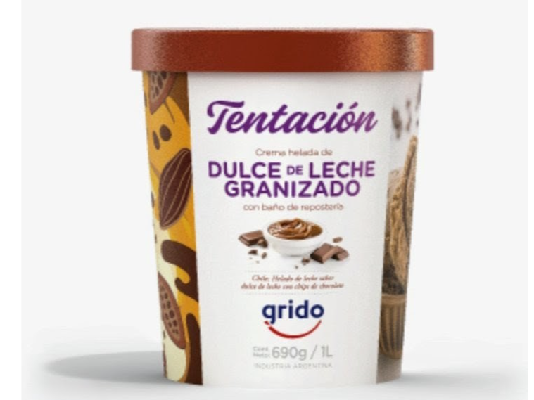 Tentación Dulce de leche Granizado