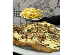 Milanesa a la fugazzeta