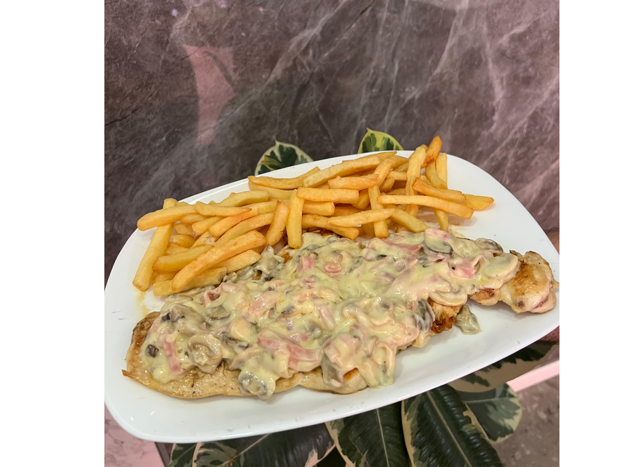 Pechuga al champiñon