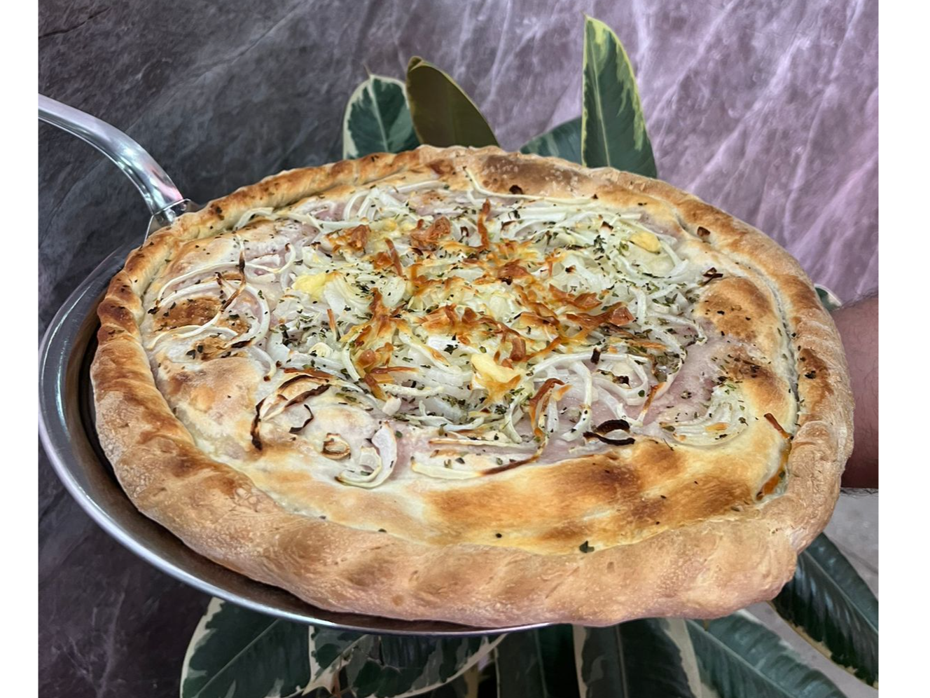 Fugazzeta al roquefort