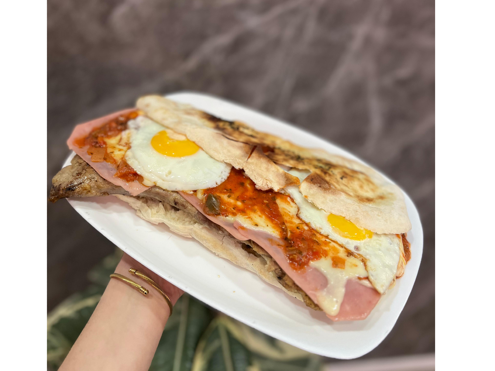 Sanwich de Matambre a la pizza