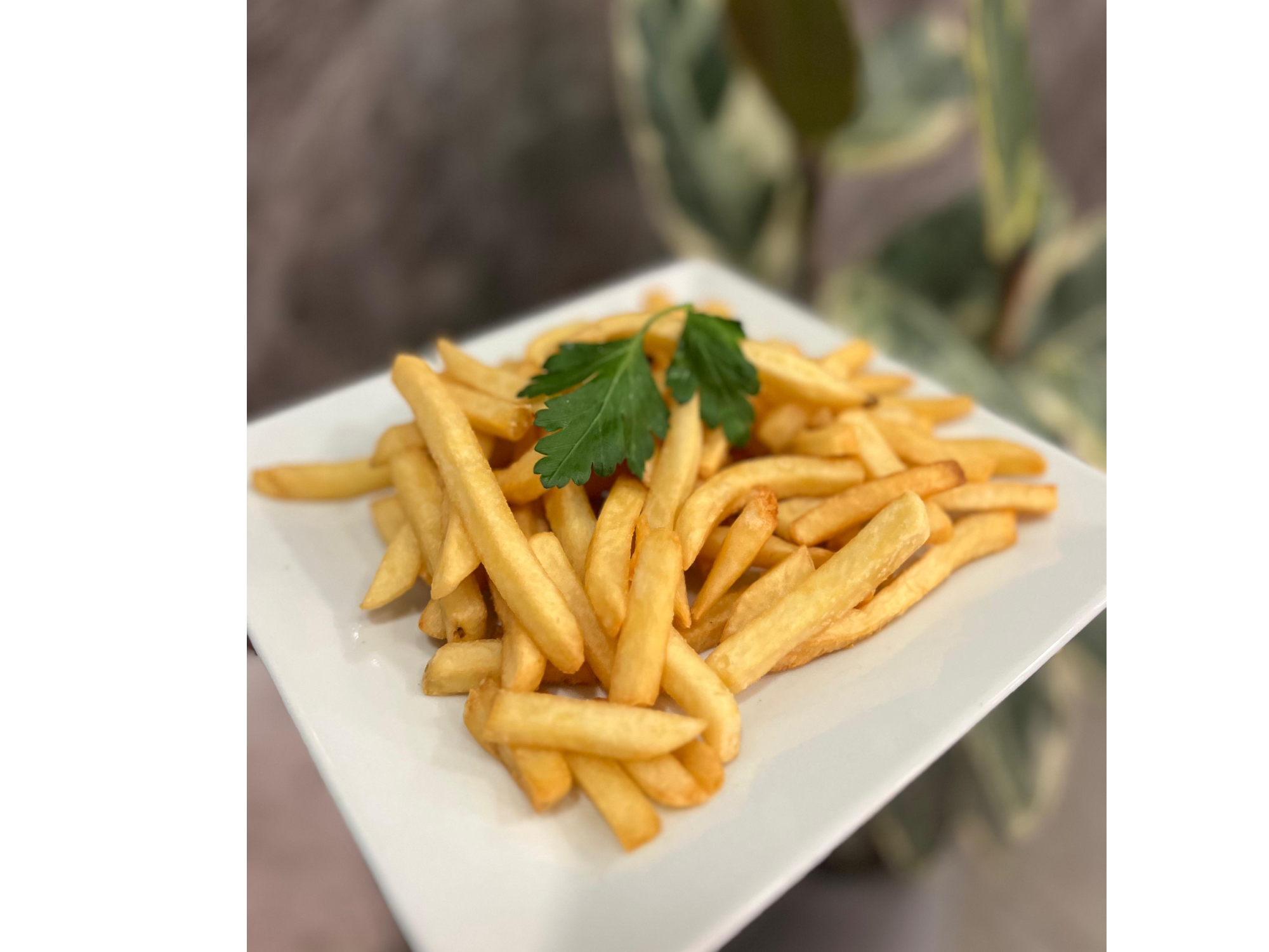 Bandeja de papas fritas grande